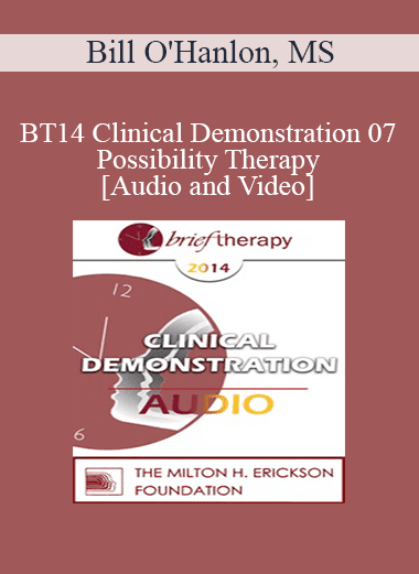 BT14 Clinical Demonstration 07 - Possibility Therapy - Bill O'Hanlon