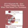 BT14 Keynote 06 - How Trauma Changes the Brain