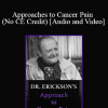Dr. Erickson's - Approaches to Cancer Pain (No CE Credit)