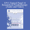 EP13 Topical Panel 16 - Research in Psychotherapy - David Barlow