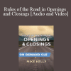 Trial Guides - Rules of the Road in Openings and Closings