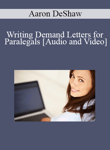 The Missouribar - Writing Demand Letters for Paralegals