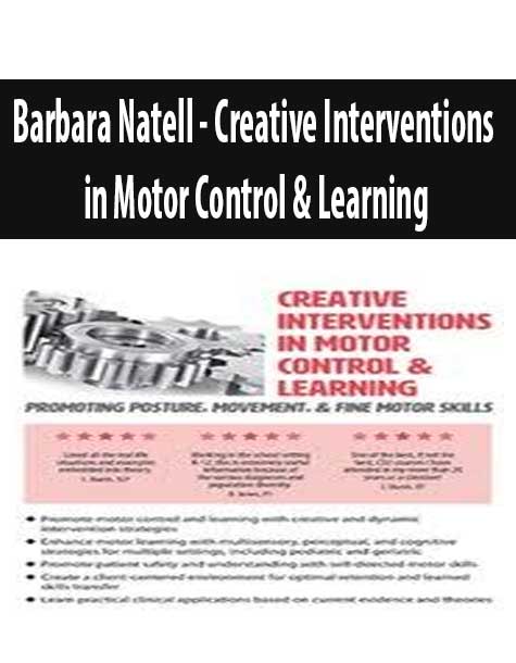 [Download Now] Creative Interventions in Motor Control & Learning: Promoting Posture
