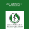 Barby Simmons - Do's and Don'ts of Telemedicine