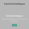 Barry Winbolt MSc.(Tr) - Emotional Intelligence