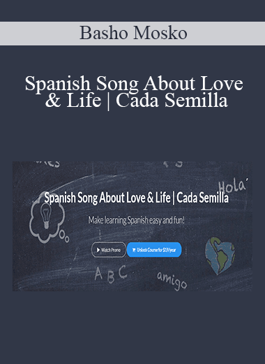 Basho Mosko - Spanish Song About Love & Life | Cada Semilla