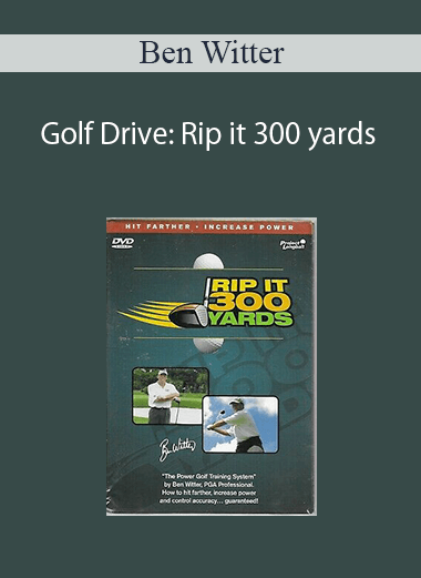Ben Witter - Golf Drive: Rip it 300 yards