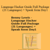 Benny Lewis - Language Hacker Guide Full Package (21 Languages) + Speak form Day1