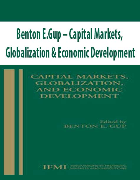 Benton E.Gup – Capital Markets