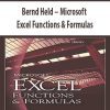 Bernd Held – Microsoft Excel Functions & Formulas