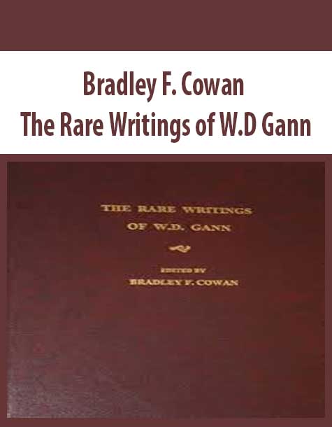 [Download Now] Bradley F. Cowan – The Rare Writings of W.D Gann