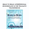 [Download Now] Brain to Brain: Interpersonal Neurobiology & The Traumatic Transference - Janina Fisher