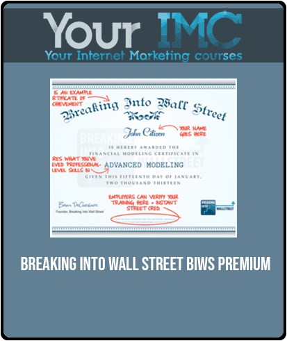 [Download Now] Breaking into Wall Street - BIWS Premium