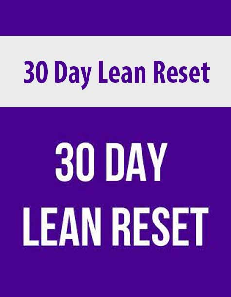 [Download Now] Brenda Turner – 30 Day Lean Reset