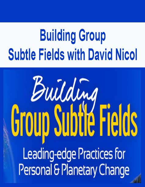 [Download Now] Building Group Subtle Fields with David Nicol