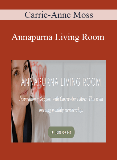 Carrie-Anne Moss - Annapurna Living Room