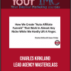 Charles Kirkland - Lead Agency Masterclass