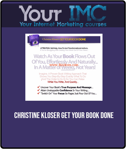 [Download Now] Christine Kloser - Get Your Book Done