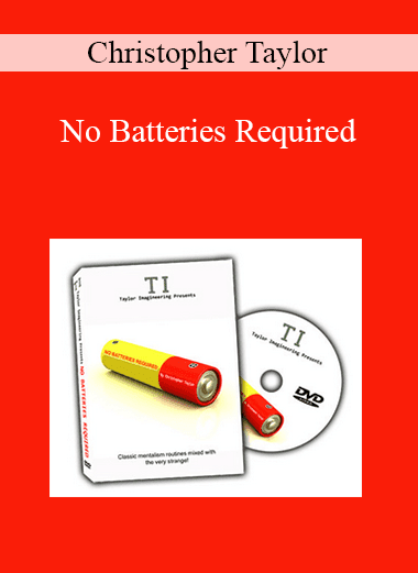 Christopher Taylor - No Batteries Required