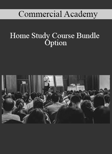 Commercial Academy - Home Study Course Bundle Option