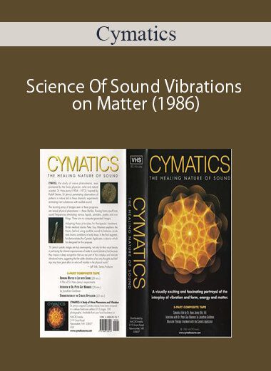 Cymatics – Science Of Sound Vibrations on Matter (1986)