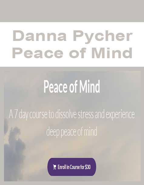 [Download Now] Danna Pycher - Peace of Mind