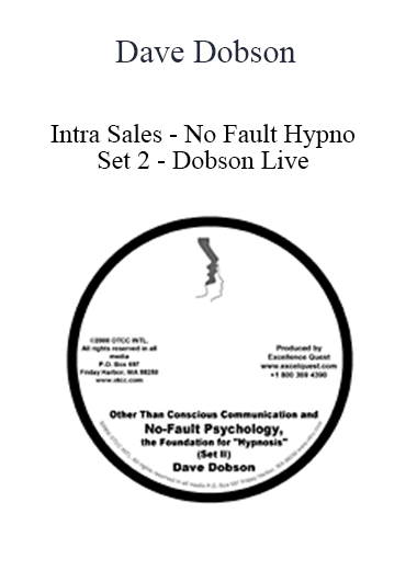 Dave Dobson - Intra Sales - No Fault Hypno Set 2 - Dobson Live