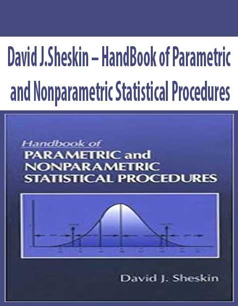 David J.Sheskin – HandBook of Parametric and Nonparametric Statistical Procedures