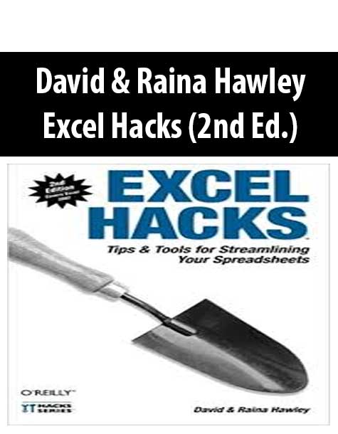 David & Raina Hawley – Excel Hacks (2nd Ed.)