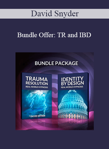David Snyder - Bundle Offer: TR and IBD