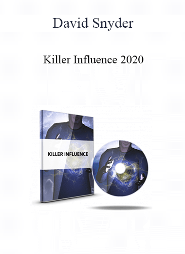 David Snyder - Killer Influence 2020