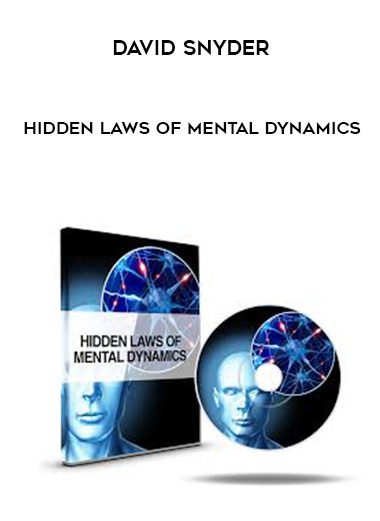[Download Now] David Snyder - Hidden Laws Of Mental Dynamics