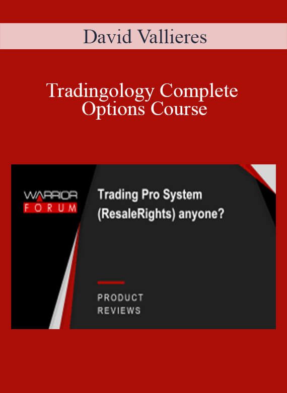[Download Now] David Vallieres – Tradingology Complete Options Course