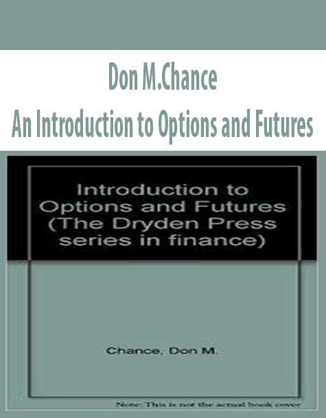 Don M.Chance – An Introduction to Options and Futures