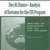 Don M.Chance – Analysis of Derivates for the CFA Program