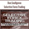 Don Snellgrove – Selective Forex Trading