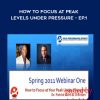 How to Focus at Peak Levels Under Pressure - Ep.1 - Dr. Cohn