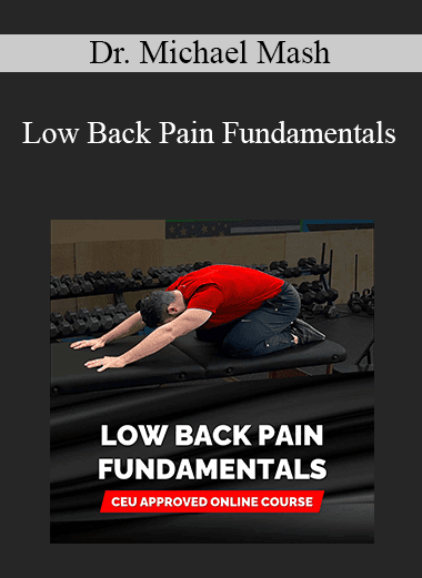 Dr. Michael Mash - Low Back Pain Fundamentals