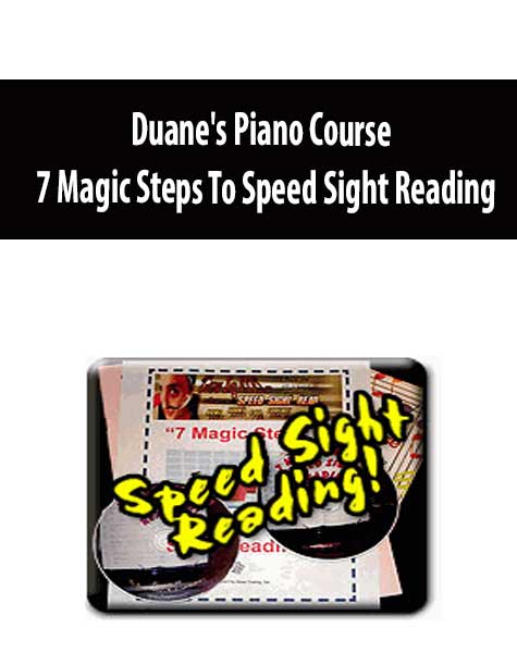 [Download Now] Duane’s Piano Course – 7 Magic Steps To Speed Sight Reading