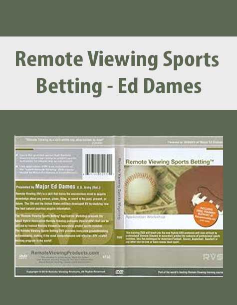 [Download Now] Ed Dames – Remote Viewing Sports Betting