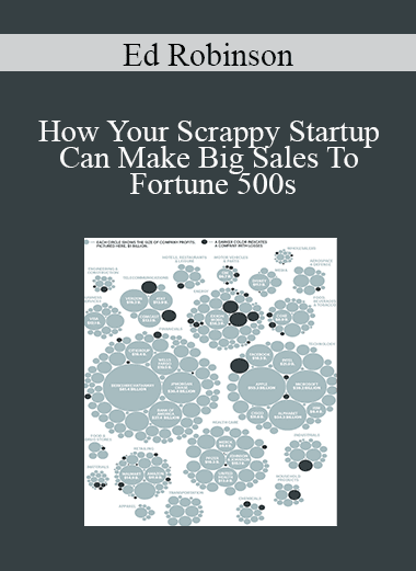 Ed Robinson - How Your Scrappy Startup Can Make Big Sales To Fortune 500s
