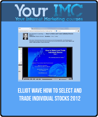 Elliot Wave - How To Select and Trade Individual Stocks 2012