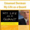 Emanuel Derman – My Life as a Quant