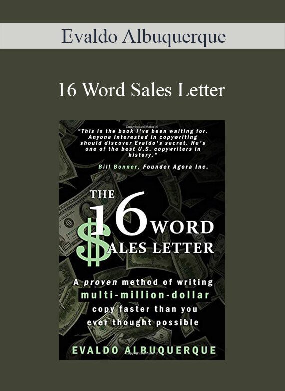 [Download Now] Evaldo Albuquerque – 16 Word Sales Letter