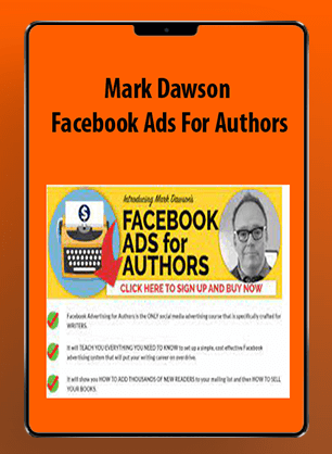 [Download Now] Mark Dawson - Facebook Ads For Authors