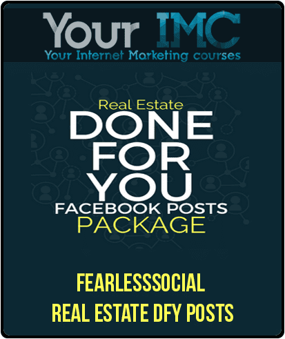 FearLessSocial - Real Estate DFY Posts
