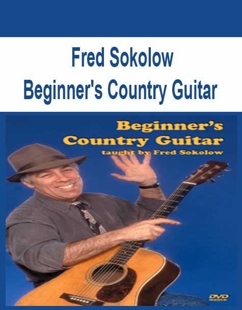 [Pre-Order] Fred Sokolow - Beginner's Country Guitar