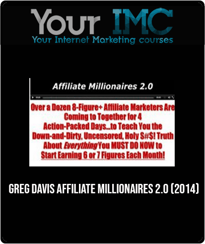 GREG DAVIS AFFILIATE MILLIONAIRES 2.0 (2014)