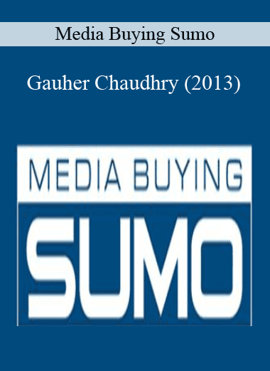 Gauher Chaudhry (2013) - Media Buying Sumo