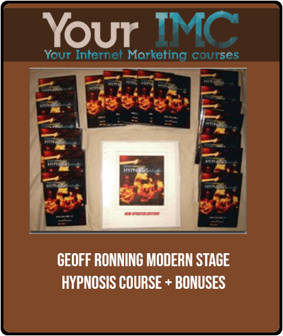 Geoff Ronning - Modern Stage Hypnosis Course + Bonuses